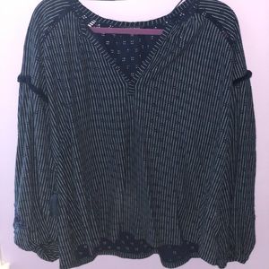 Lucky brand blue shirt